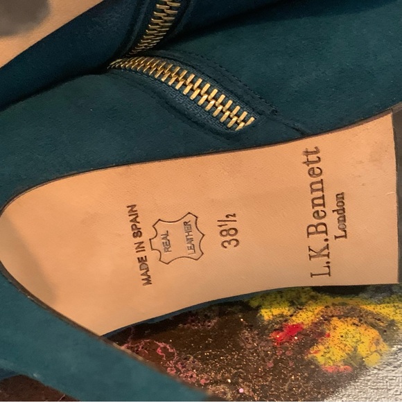 LK Bennett Doris Suede Booties - Picture 11 of 12